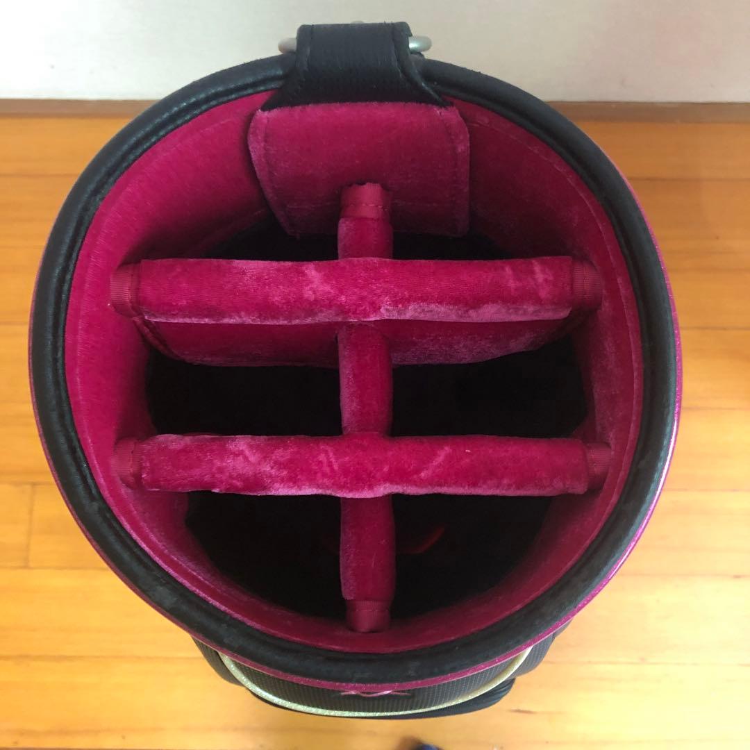 マンシングウェア キャディバッグ ブラック レディース フード付き