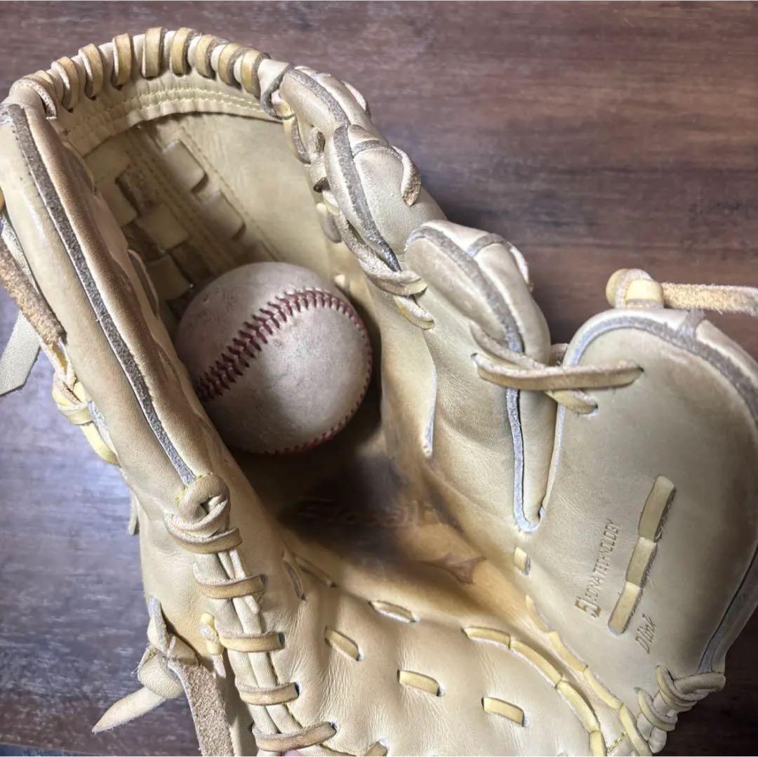 ミズノ Mizno Global Elite 投手用 硬式グローブ キャメル