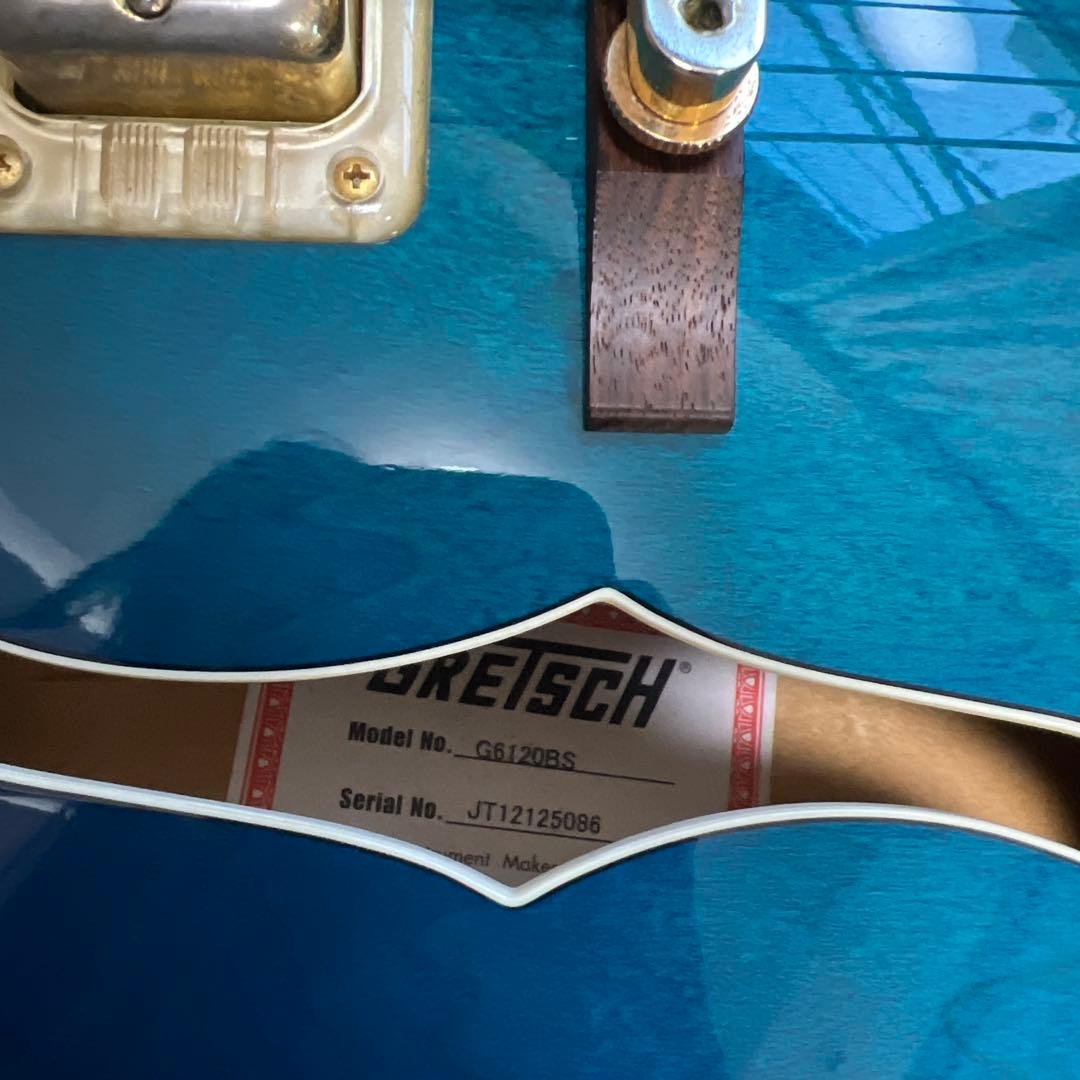 GRETSCH エレキギター ブルーバースト ハードケース付き