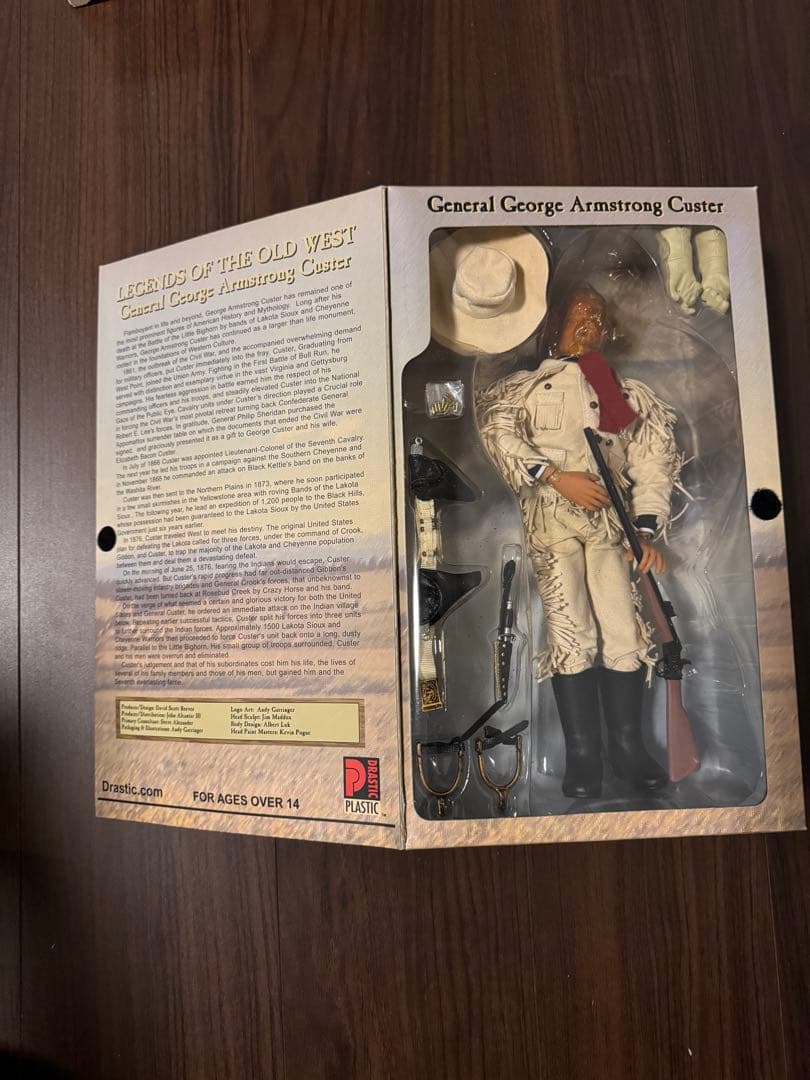 GENERAL CUSTER カスター将軍　フィギュア