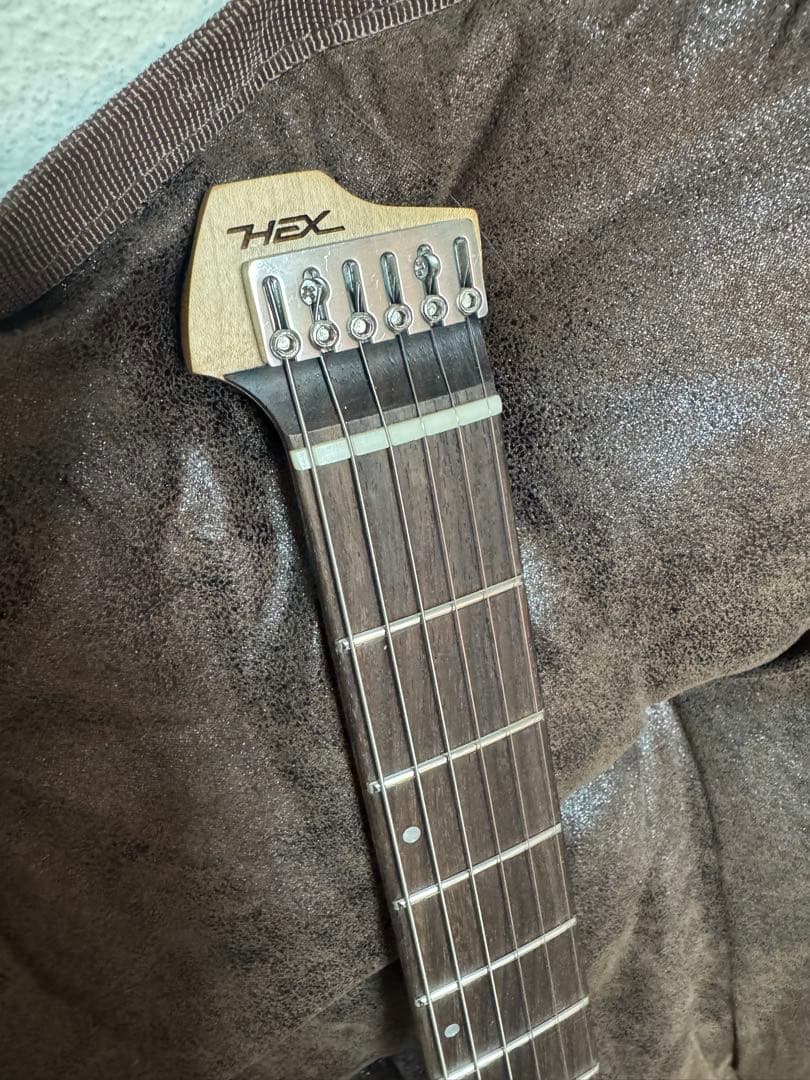 ギター HEX Guitars / N500 llic Coral Orange