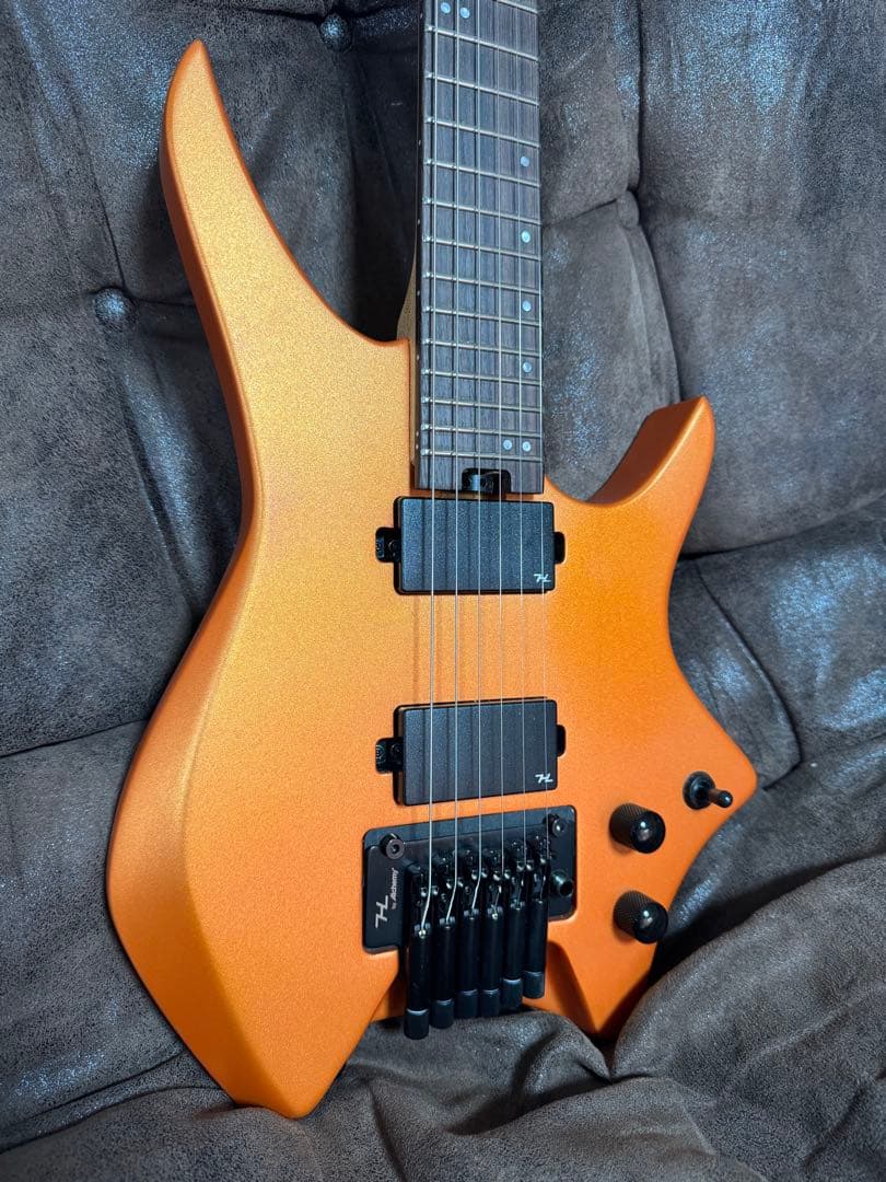 ギター HEX Guitars / N500 llic Coral Orange