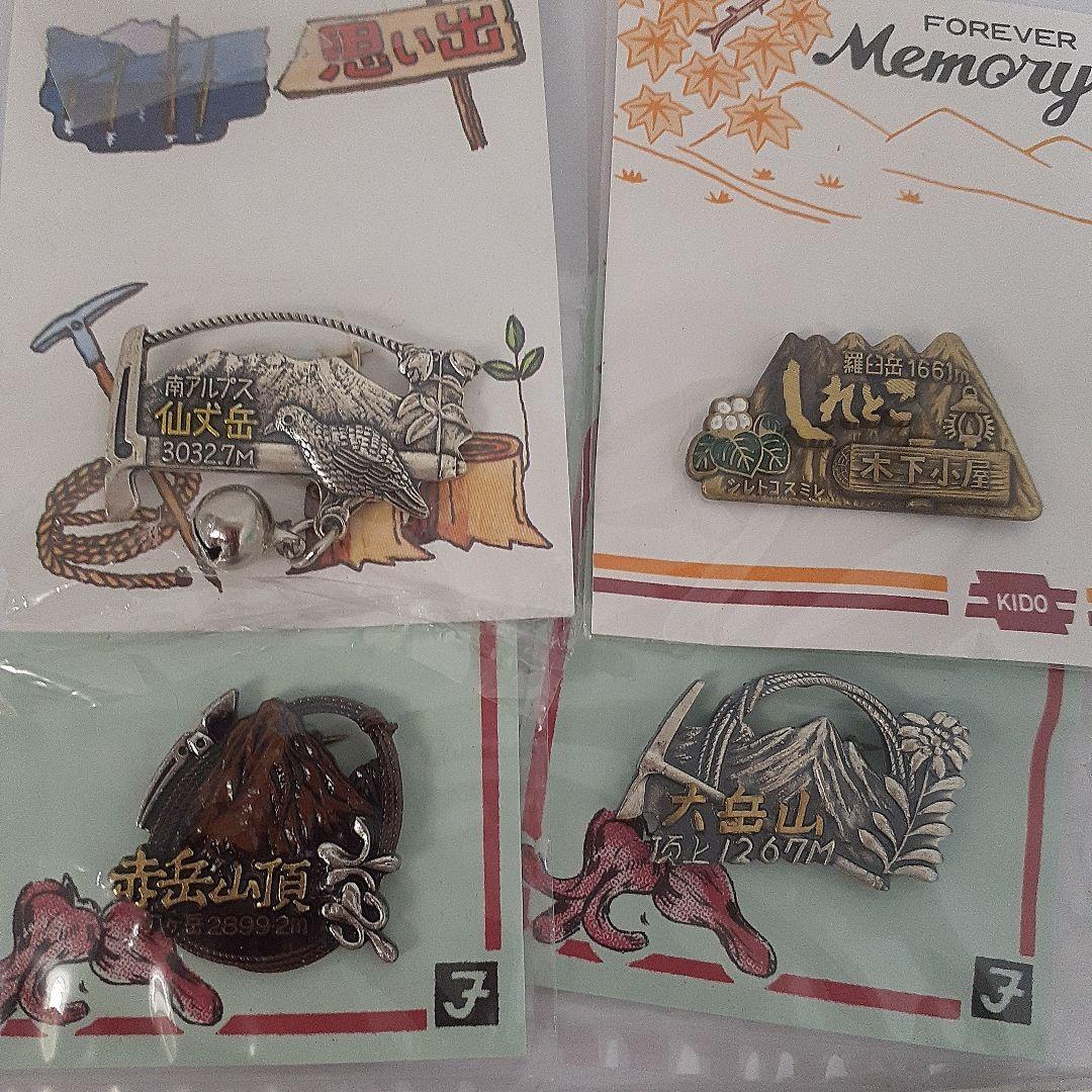 NO.2 登山バッチ ブローチ ピンバッチ レア