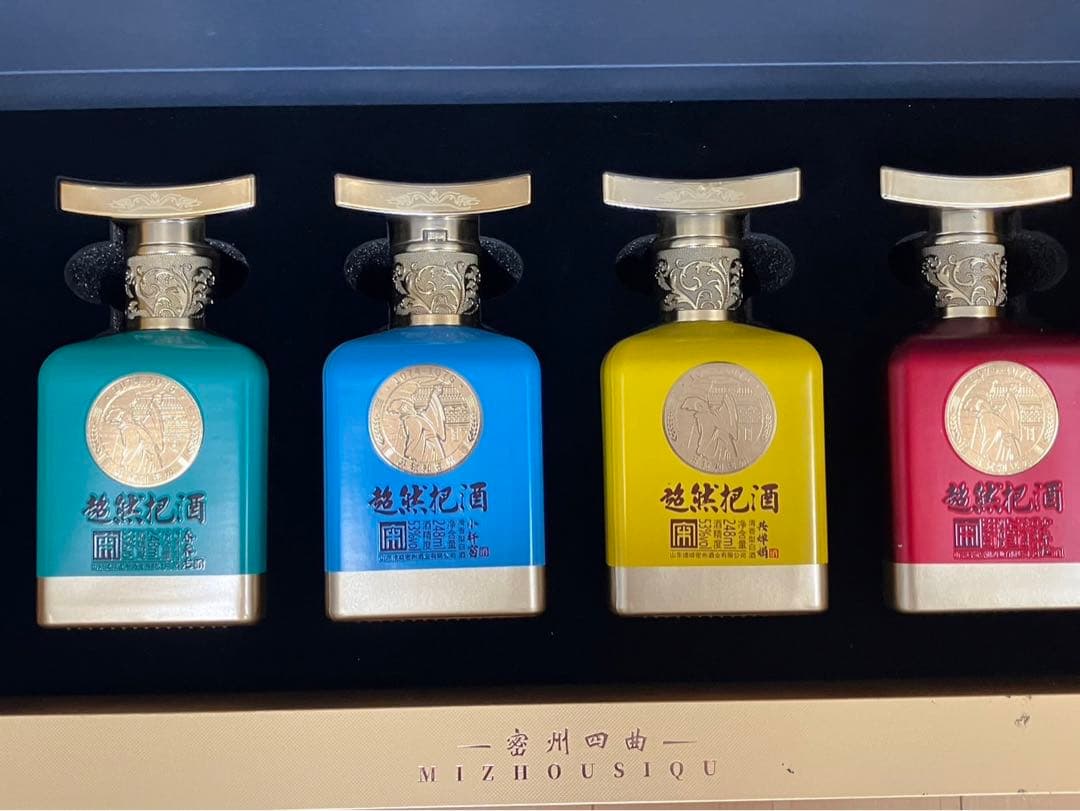 白酒　中国山東省諸城市産　4本セット