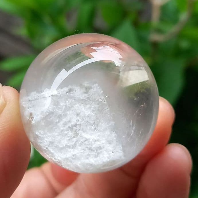 ファントムクォーツ★幻影水晶 丸玉★天然石★B