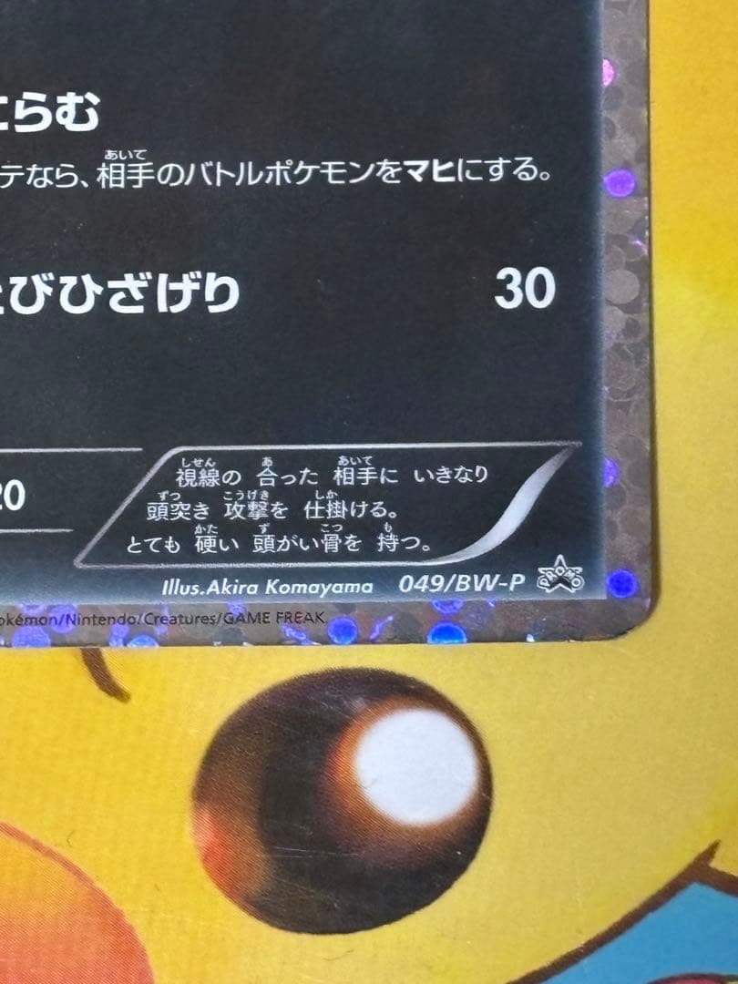 【超レア】ズルッグ 049/BW-P PROMO ピザーラ限定配布 希少品