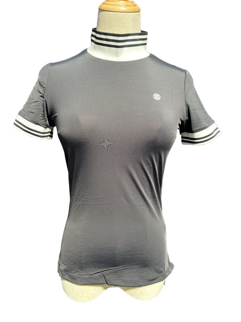 1点のみG/FORE ジーフォアレディースモックネック半袖sizeXS