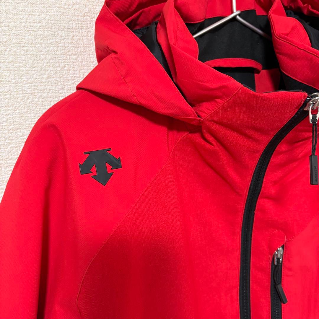 【超美品】デサント　スキーウェアジャケット　レッドM