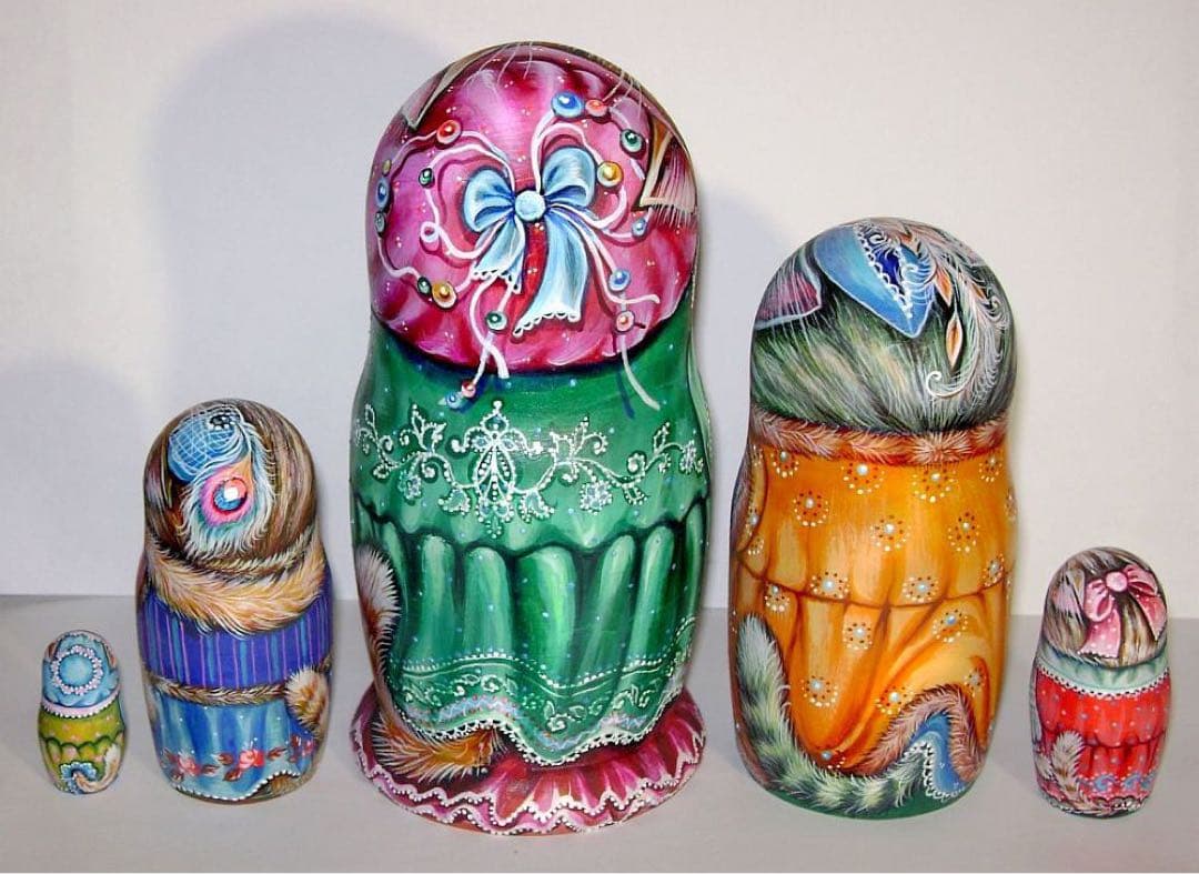 30%OFFひな祭りセール♪ロシア雑貨ネコマトリョーシカ『干支』ドラゴン龍縁起物