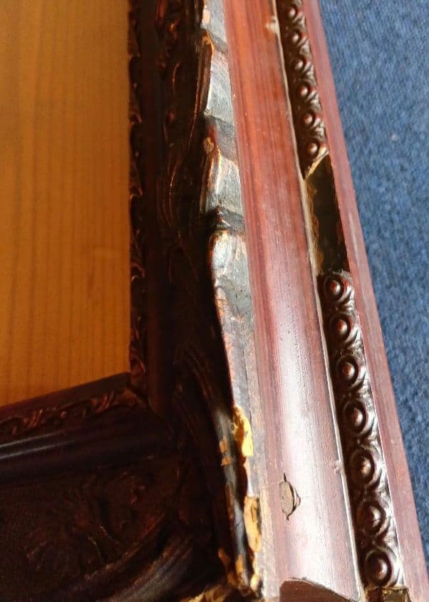 アンティーク　木製フレーム　額縁　ヴィンテージ