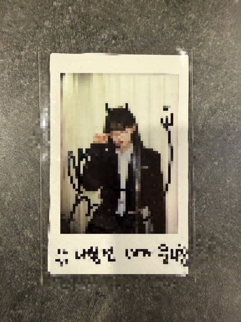 Kep1er チェヒョン サイン入りチェキ 落書きあり◎