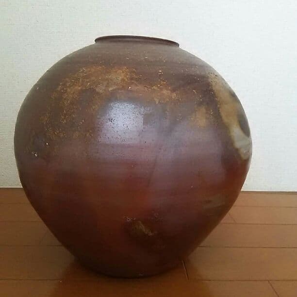 備前焼 　松園　 壷