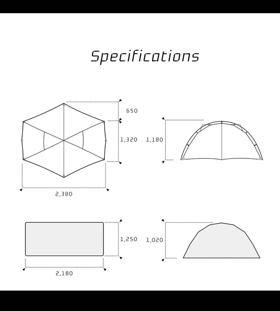 バックカントリー backcountry XANADU2P G-Sheetセット
