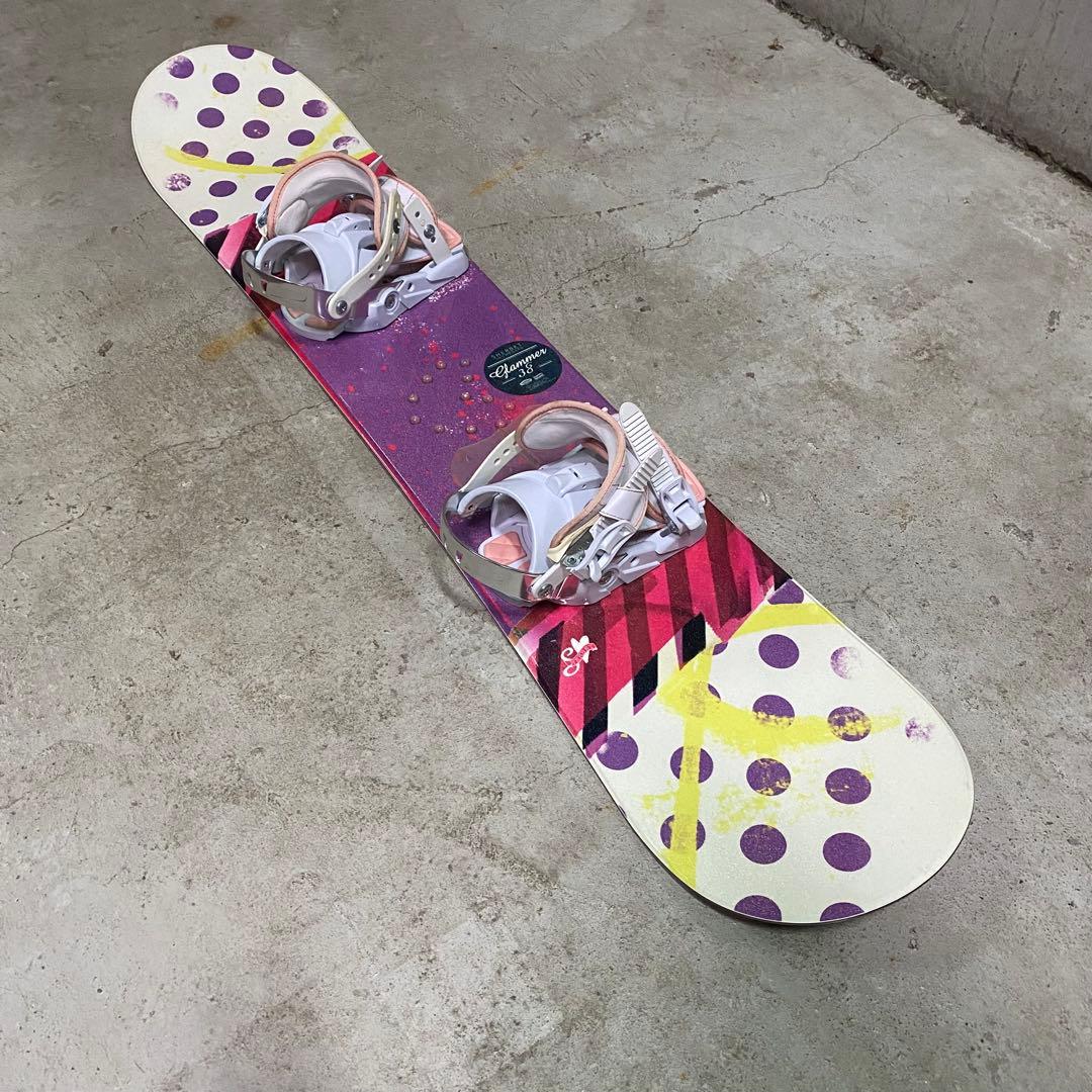 バッグ付　SHERBET GRASS ROOTS スノーボード　板　セット