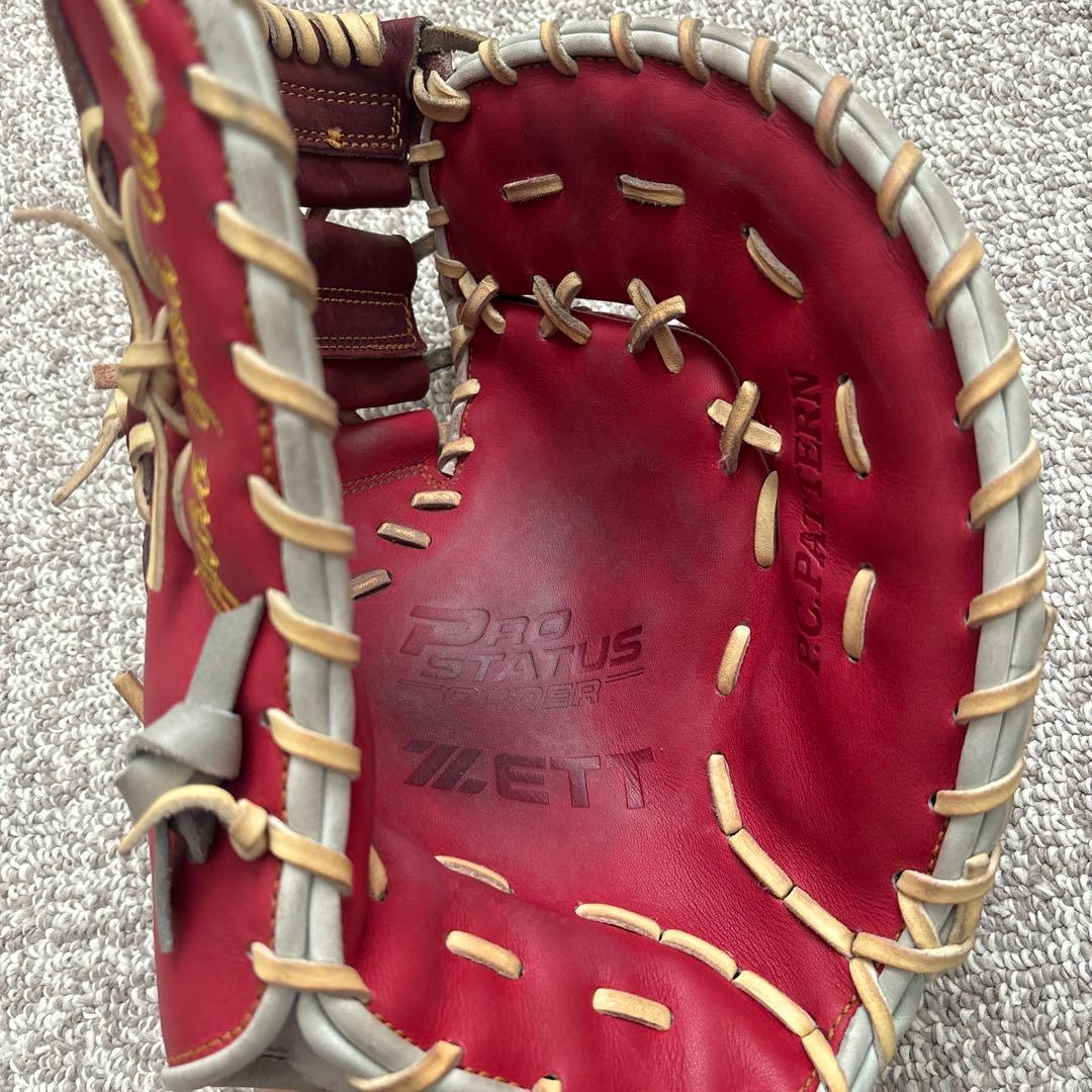 ZETT プロステイタス 軟式オーダー　ファーストミット ウェルダーラベル