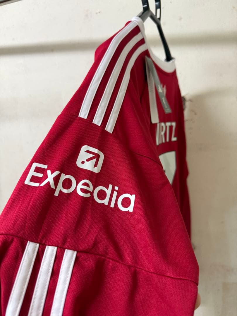 25/26リヴァプール　ホーム　長袖ユニフォーム（XL）