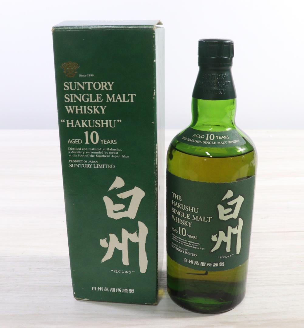 ◆未開封 白州 シングルモルト ウイスキー 10年 700ml 箱付き