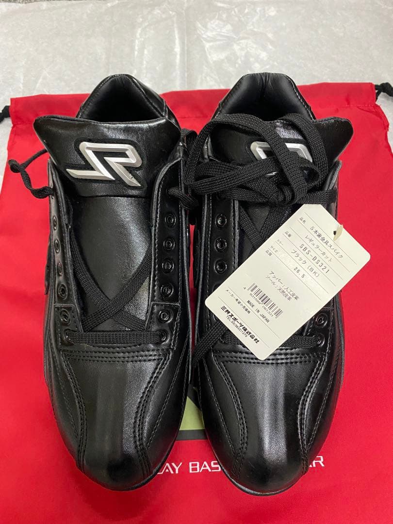 【新品未使用】野球スパイク　5本金具　sp  madeinjapan