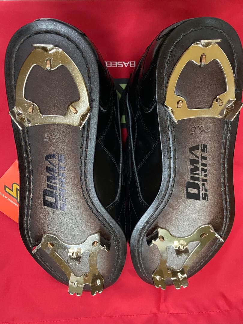 【新品未使用】野球スパイク　5本金具　sp  madeinjapan