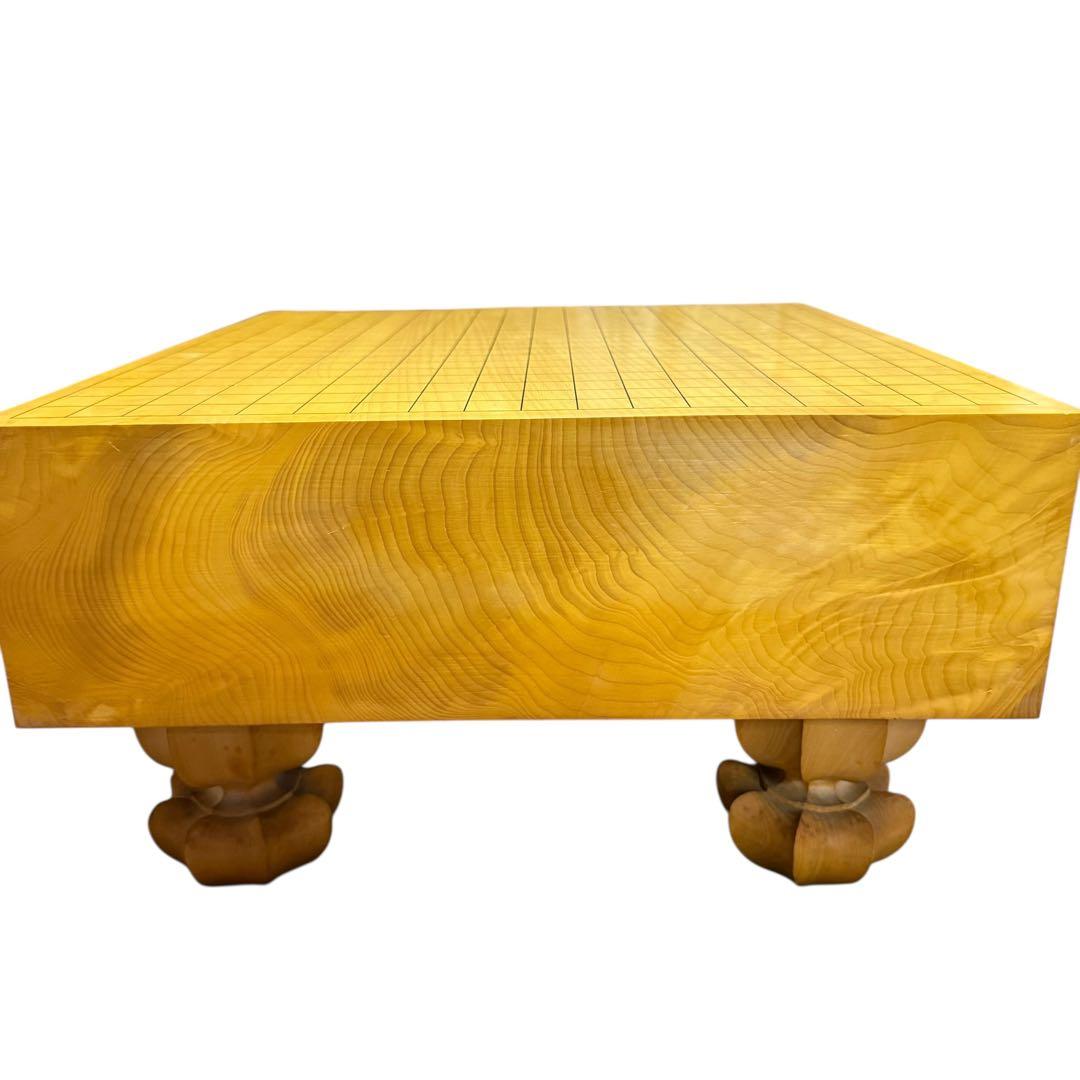 【極美品】本榧碁盤＆蛤碁石182個セット桐覆い 布カバー付き