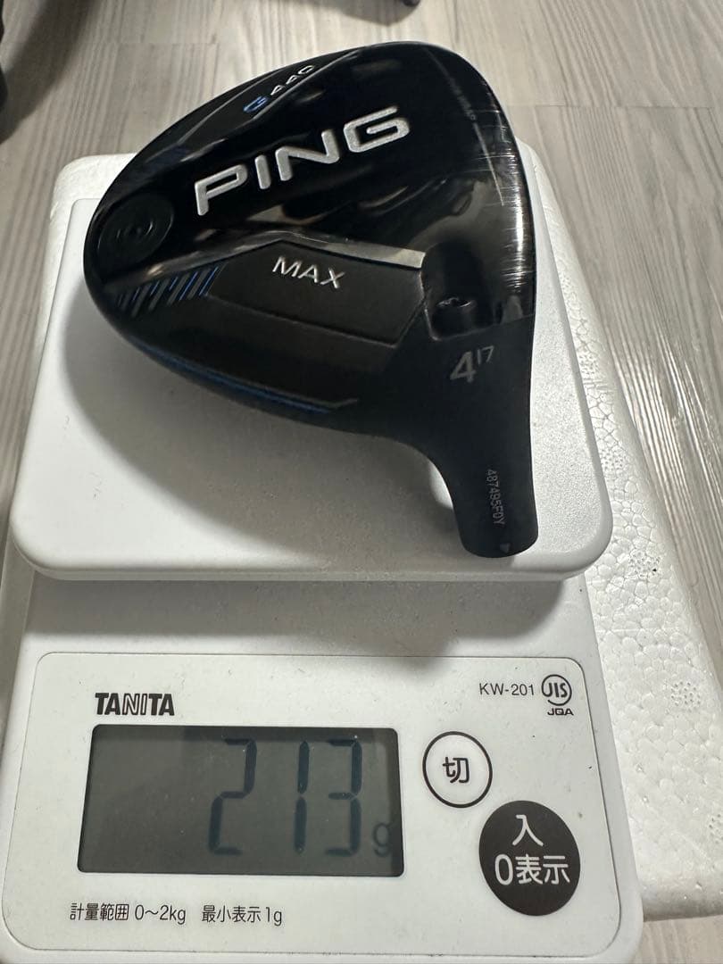 PING G440 MAX フェアウェイウッド4W ヘッドのみ