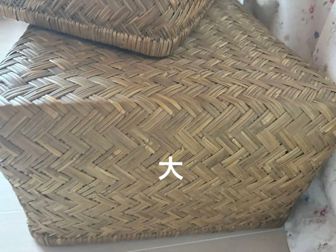 ビンテージ！古道具！年代物　柳行李　つづら　2個　大きいサイズ