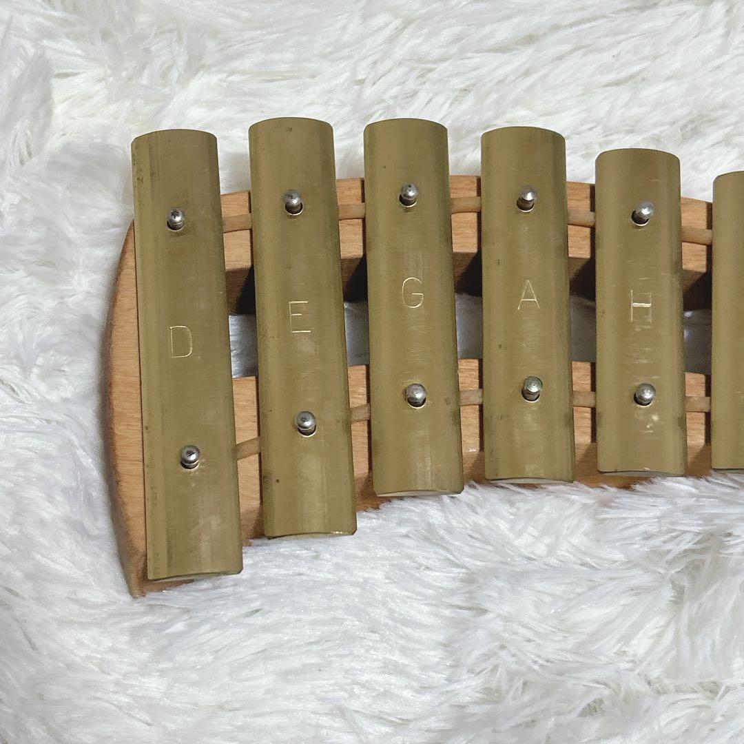 鉄琴 楽器 おもちゃ ペンタトニック ７音 アウリス グロッケン　幼児教育