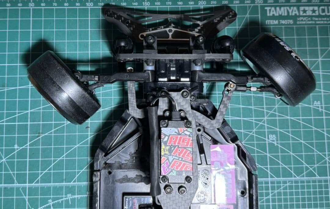 TT02　 メタルガレージ　ハイマウントモーターマウント　DDSSアッパーデッキ