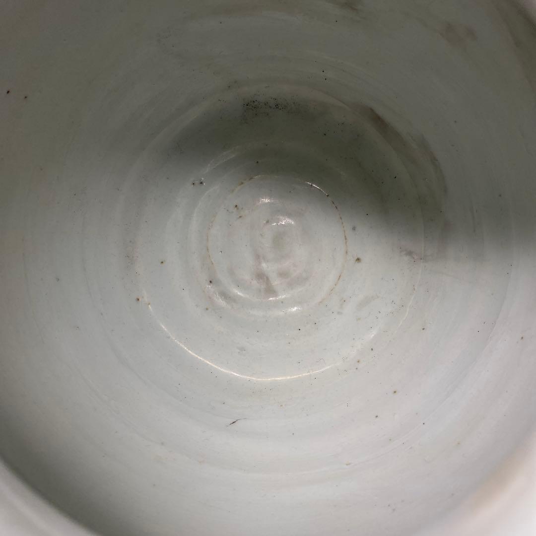 中国明時代　古染付　芙蓉手　壷　高さ18㎝　トヒウ　東な7-0302☆2F