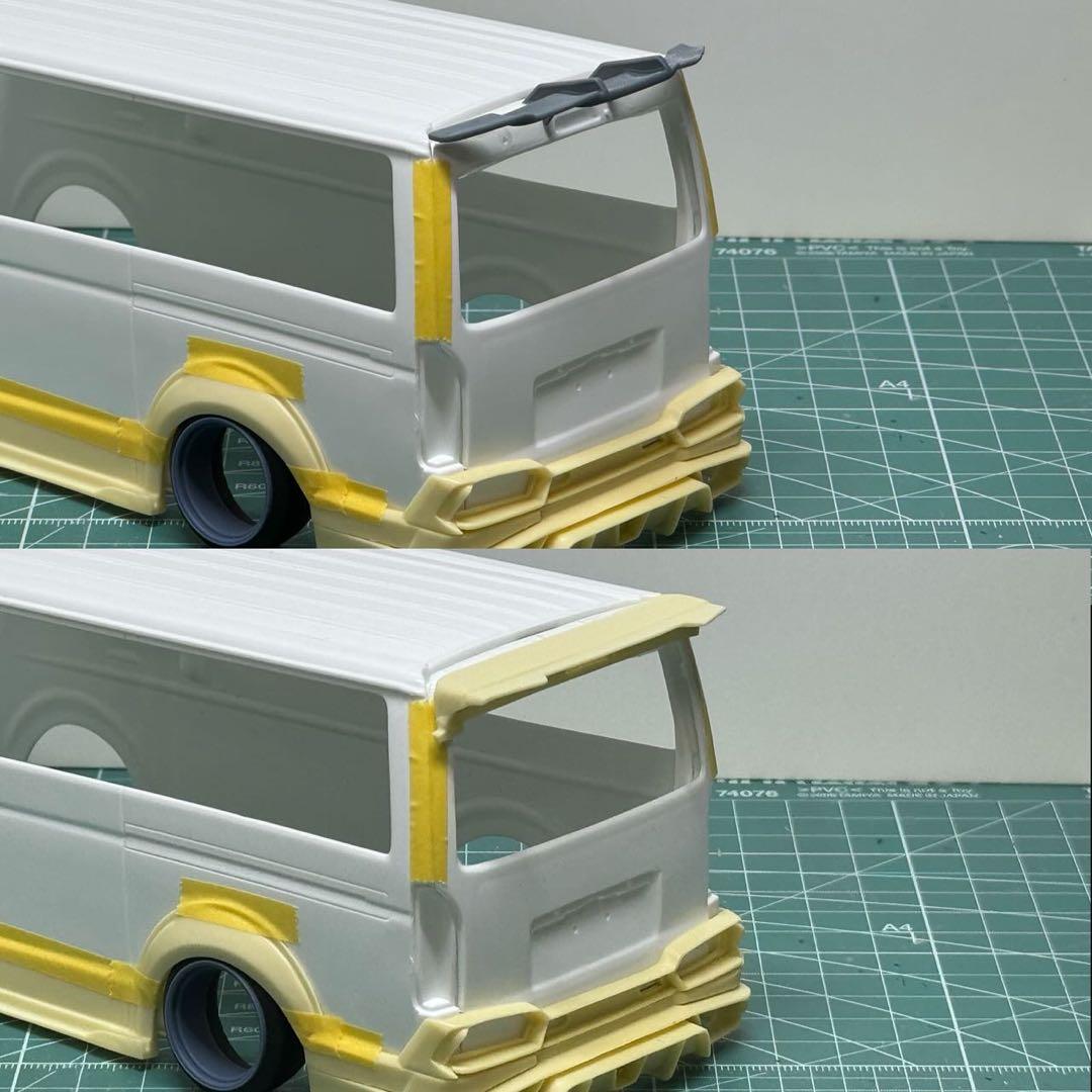 製作中 1/24 200ハイエース S.A.D CUSTOM STINGER J