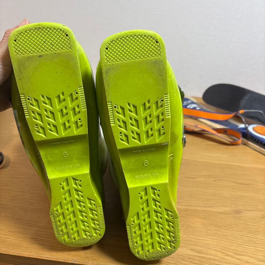 メンズ　ショートスキー　ファンスキーセット　Salomon 26cm ブーツ付