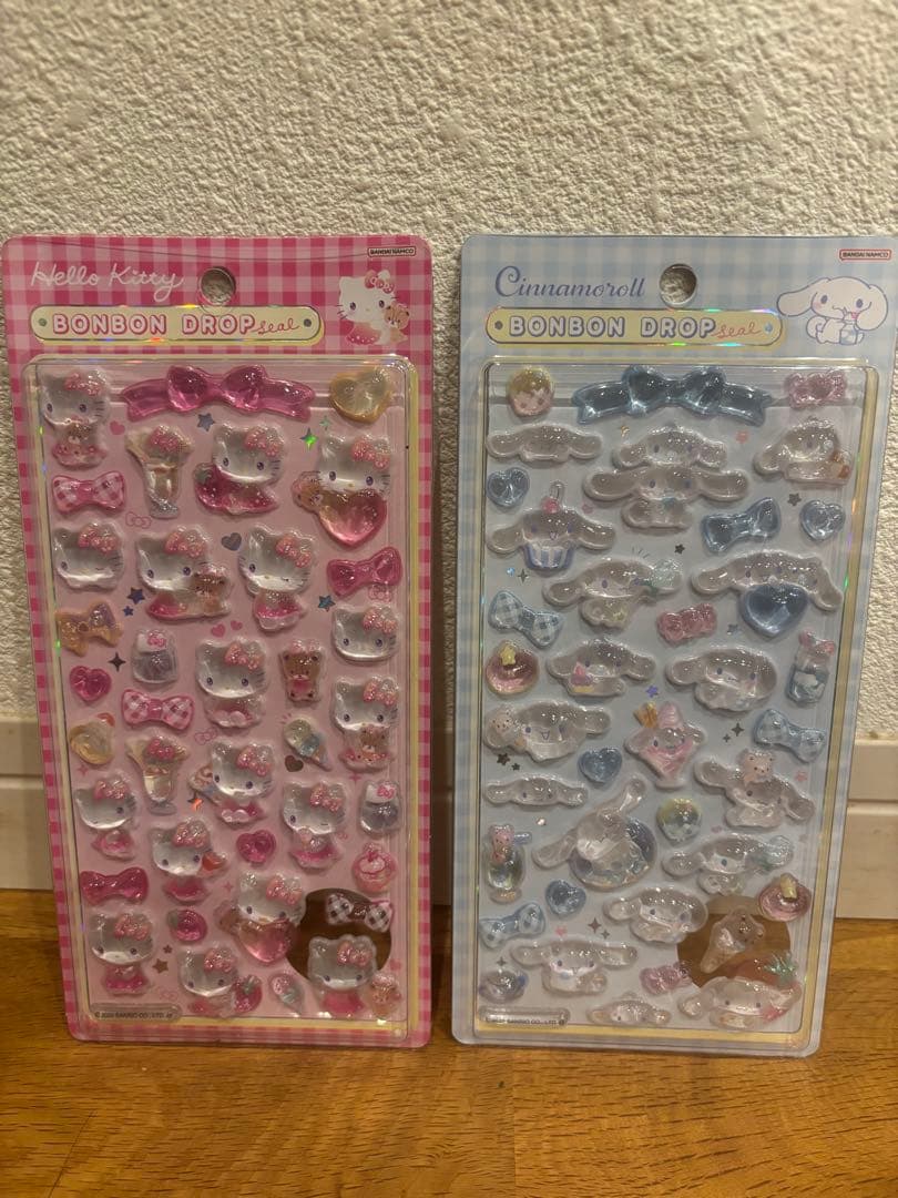 【正規品】ボンボンドロップシール　サンリオ第２弾 コンプ8枚セット