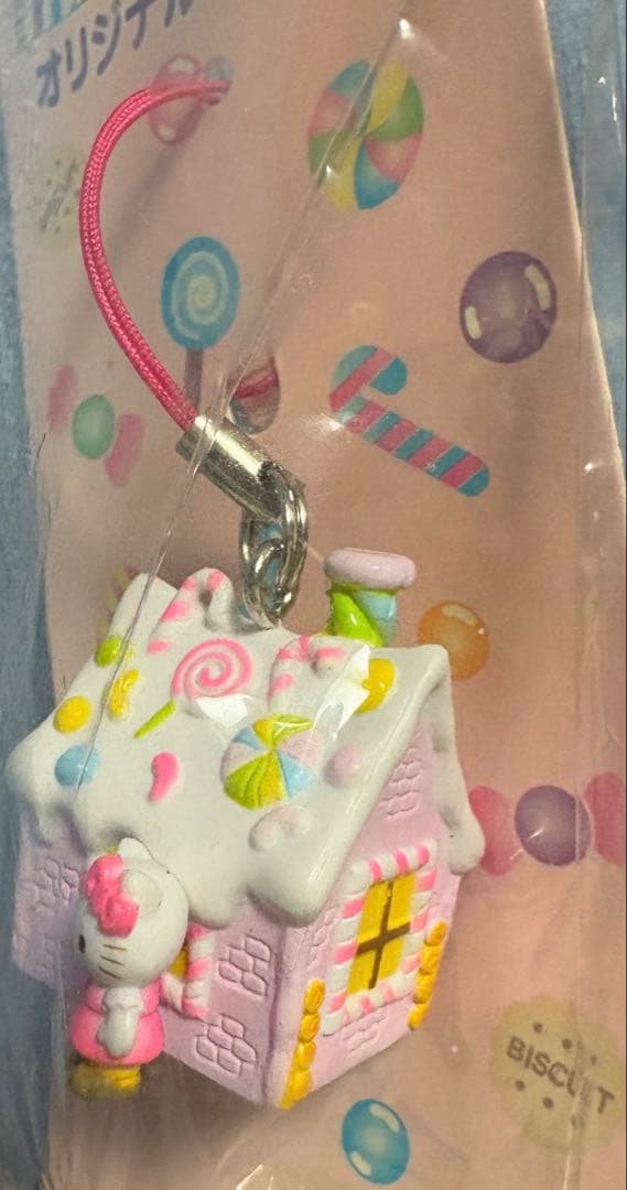 【ハローキティ】キティ ダイワハウス コラボ ストラップ 非売品 人気 メルヘン