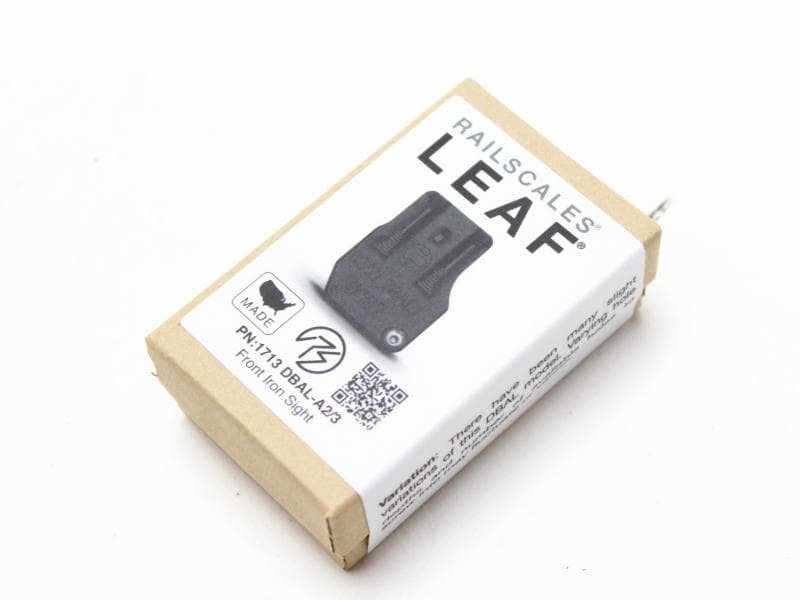 RailScales LEAF■DBAL A2 A3 フロント アイアンサイト