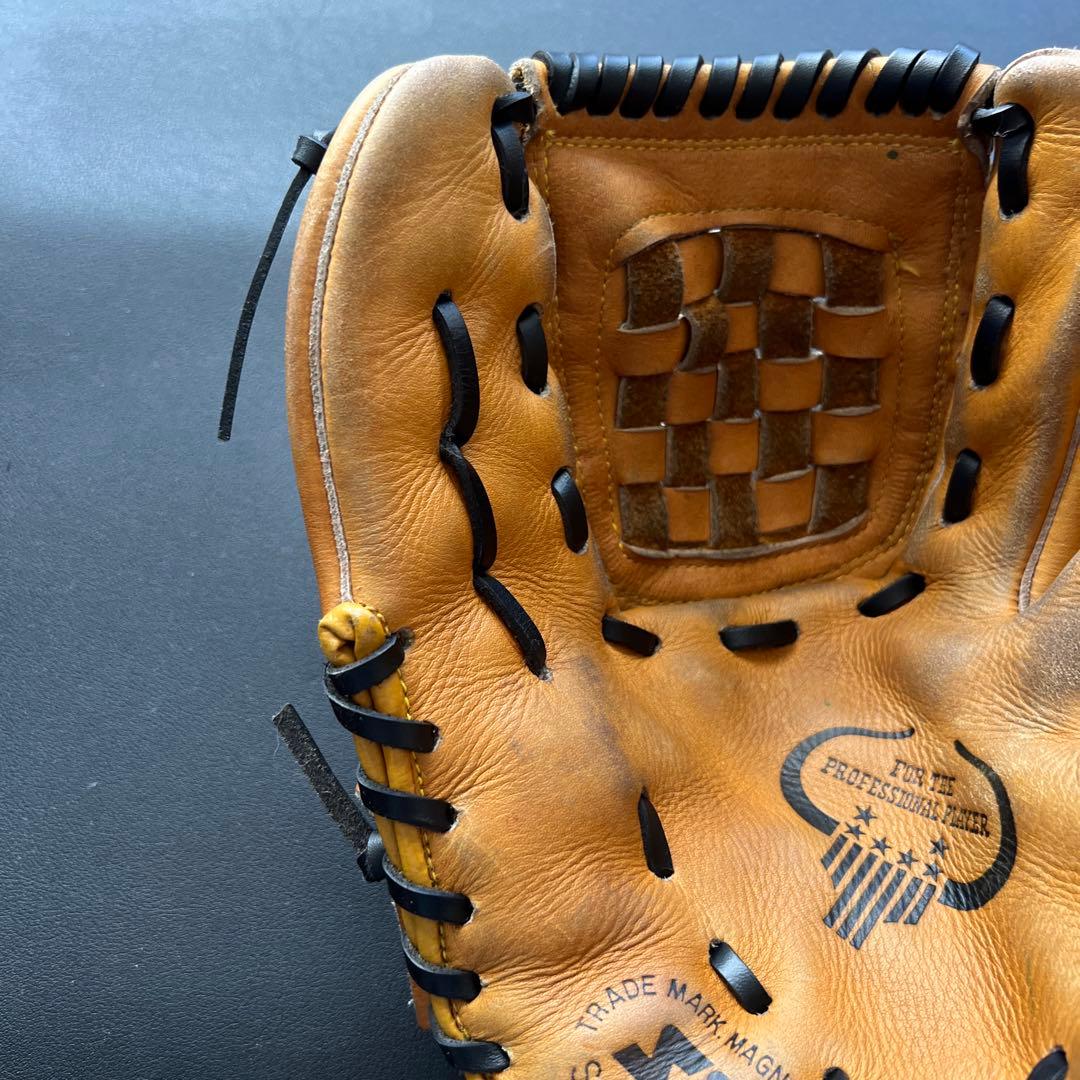 SSK 軟式野球グローブ 全紐交換、グリスアップ済み ヴィンテージ