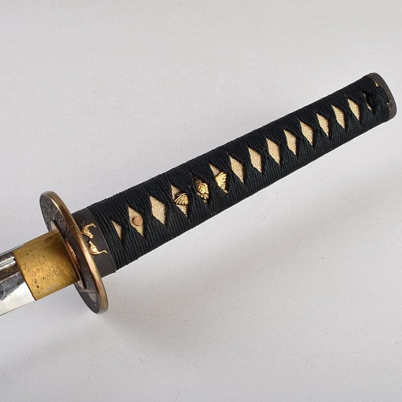 武具　刀装具　日本刀　模造刀　居合刀　刀袋付　C　9372A