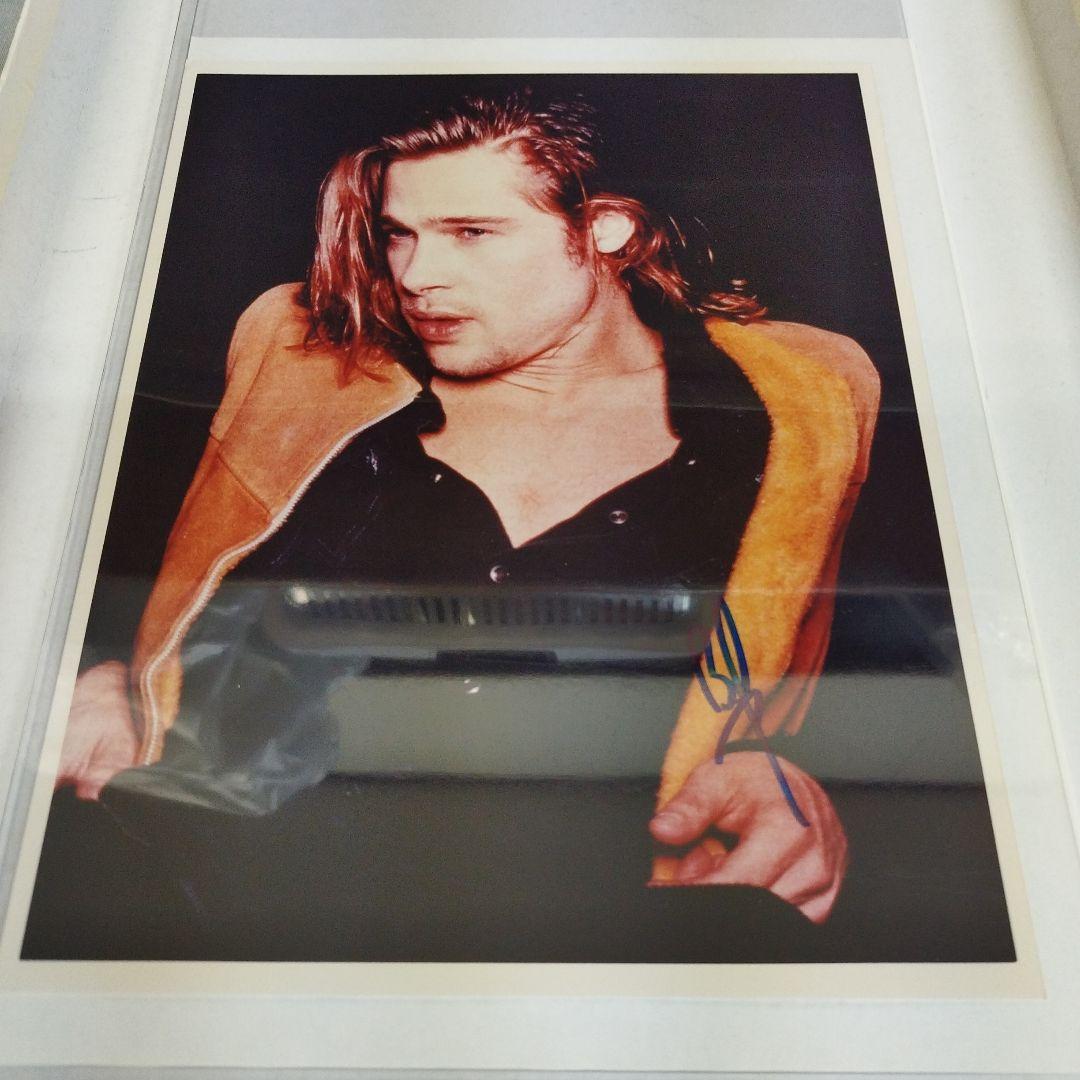 ハリウッド　ブラッド・ピット　直筆サイン入り8Ｘ10フォト 証明書付き