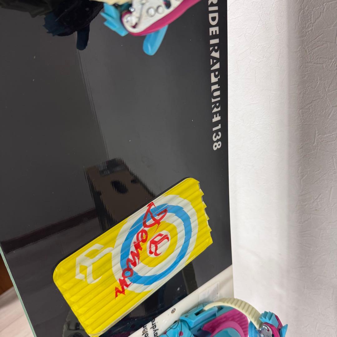 専用RIDE レディーススノーボードセット 138cm