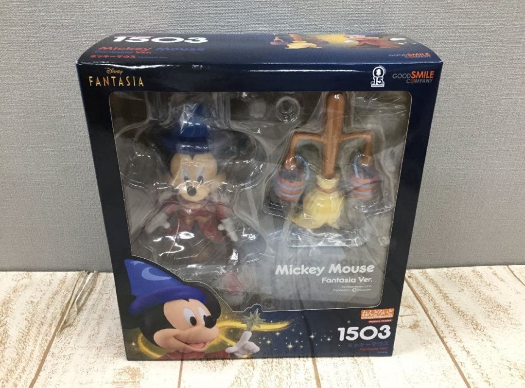 ミッキーマウス Fantasia Ver. フィギュア 1503 ねんどろいど