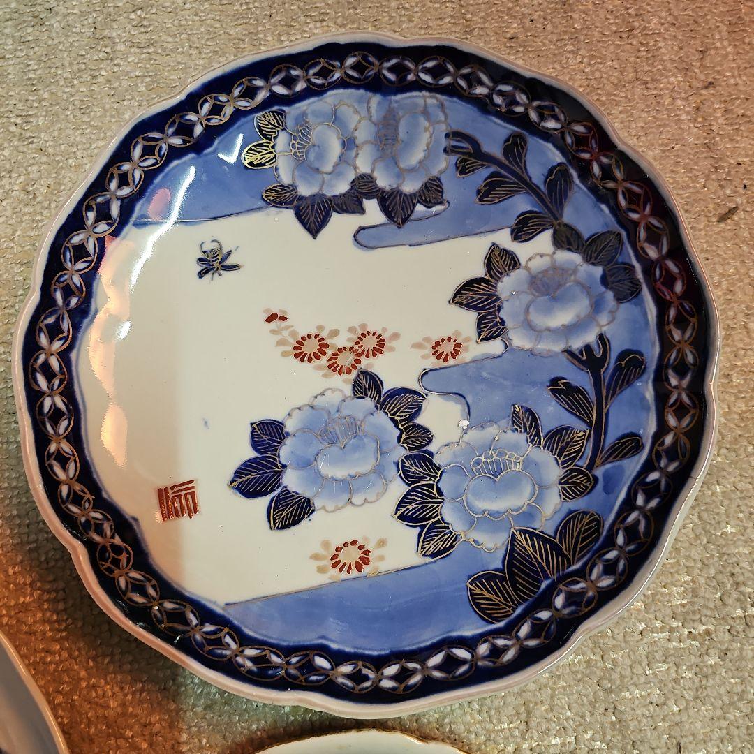 江戸後期から幕末明治の伊万里皿 合計6枚