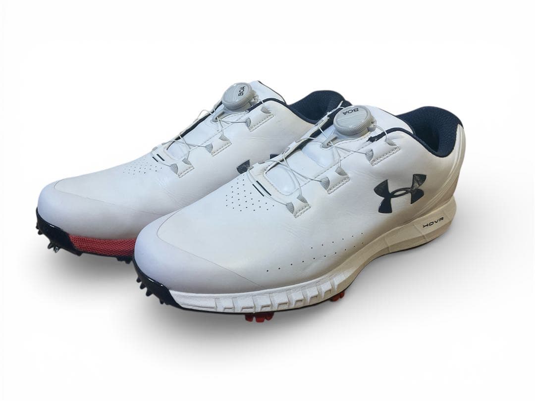 ゴルフシューズ UA HOVR Drive BOA EE(ホワイト) 29cm