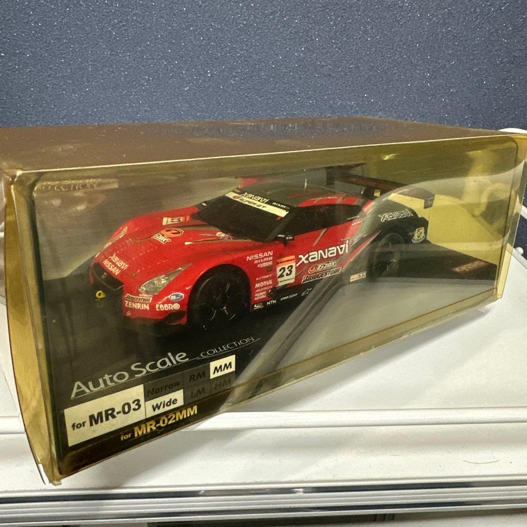 ミニッツボディ　XANAVI NISMO GT-R 2008 ミニカー