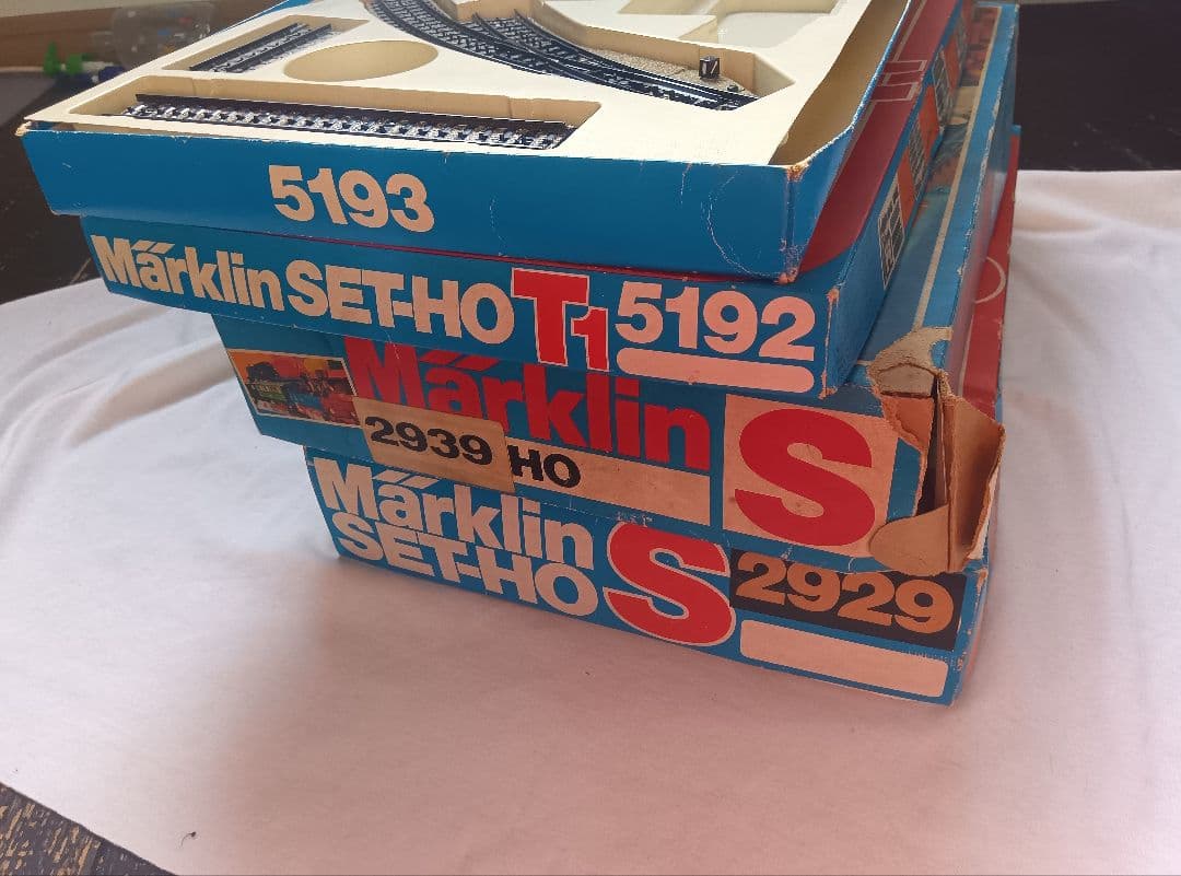 動作確認済み　鉄道模型 Marklin メルクリン SET-HO S　4点セット