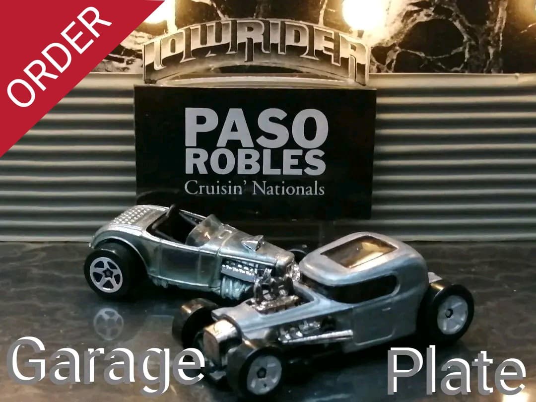 ★ Diorama Garage Plate　　　　　　　　　　　　　　【数限】