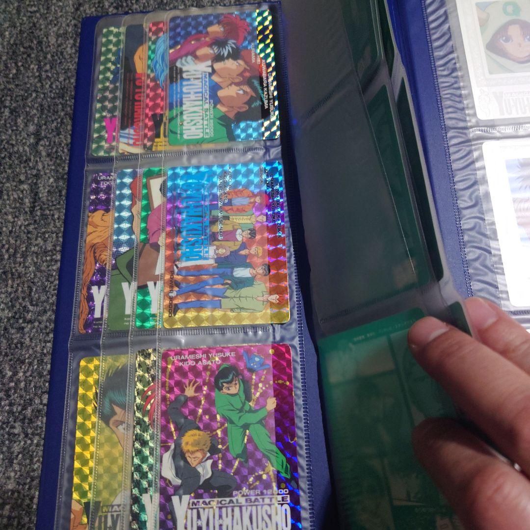 幽遊白書 カードダス アマダ ヒーローコレクション アルバム+カード