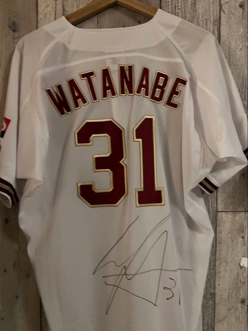 楽天イーグルス 渡辺翔太 直筆サイン入り ユニフォーム