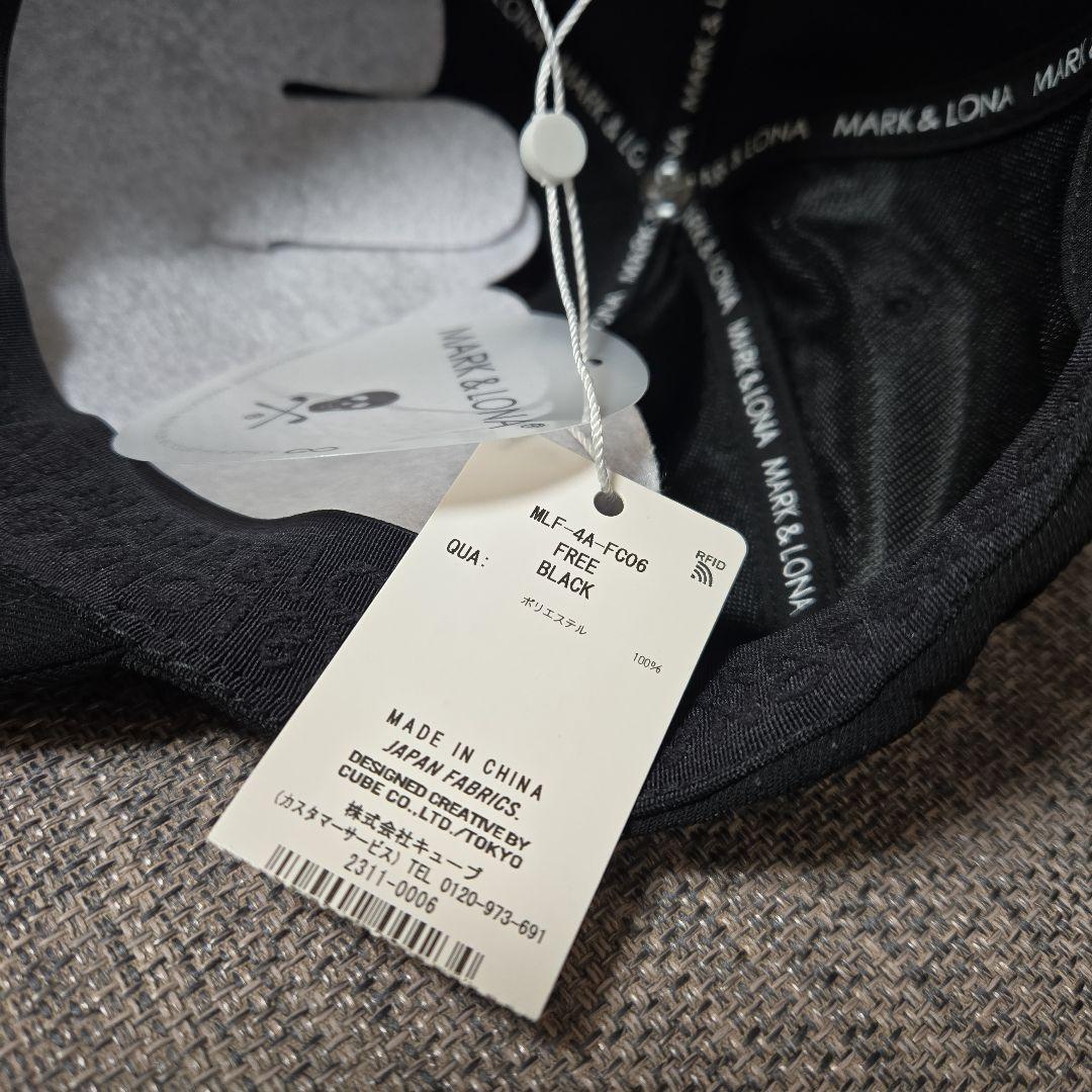 MARK & LONA ブラック キャップ