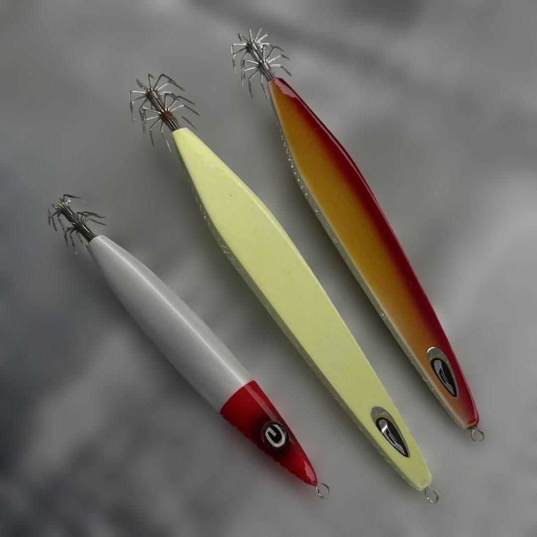 タルイカ ジークラック 月泥棒シグ200g 2本 五右衛門スッテ 150g