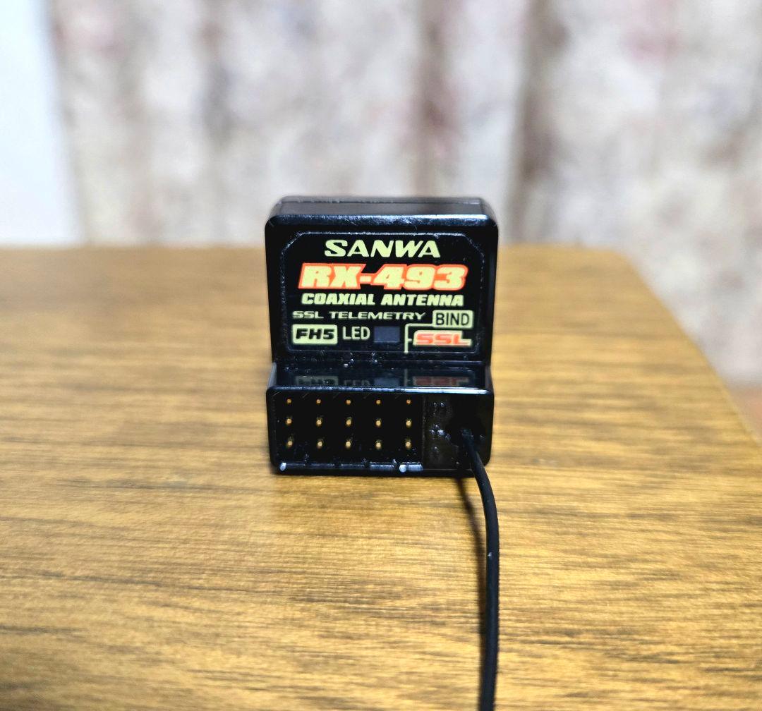 SANWA サンワ RX-493 受信機 とても綺麗です 使用期間少ない 美品