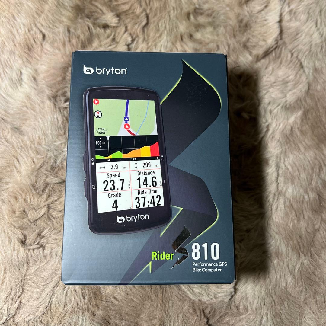 新品未開封　ブライトン Bryton Rider S810E (本体のみ)
